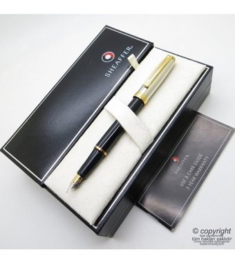 Sheaffer Prelude Paladyum Siyah Altın l Dolma Kalem