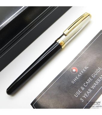 Sheaffer Prelude Paladyum Siyah Altın l Dolma Kalem