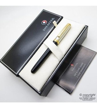 Sheaffer Prelude Paladyum Siyah Altın l Dolma Kalem