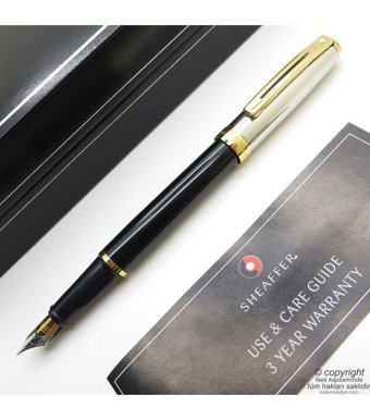 Sheaffer Prelude Paladyum Siyah Altın l Dolma Kalem