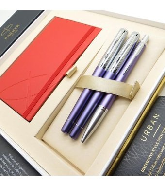 Parker Urban Premium Desenli Eflatun Multi Set Dolma Kalem