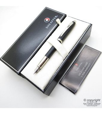 Sheaffer 100 Mat Siyah Dolma Kalem