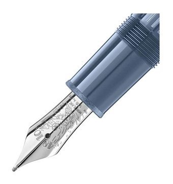 Montblanc Meisterstück Glacier Legrand Mavi 129393 Dolma Kalem