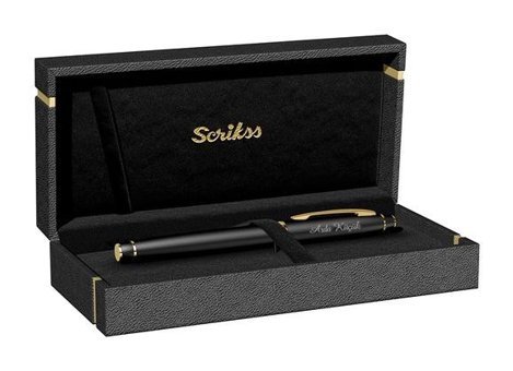 Scrikss Honour 35 Siyah Altın Dolma Kalem