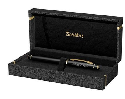 Scrikss Honour 35 Siyah Altın Dolma Kalem