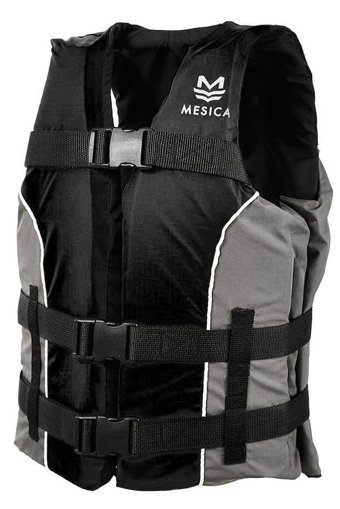 Mesica GDR 100 Deep Blue 50 Newton Sertifikalı Yetişkin Gri - Siyah L Can Yeleği