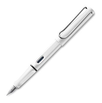 Lamy Safari Parlak Beyaz 19 B-B Dolma Kalem