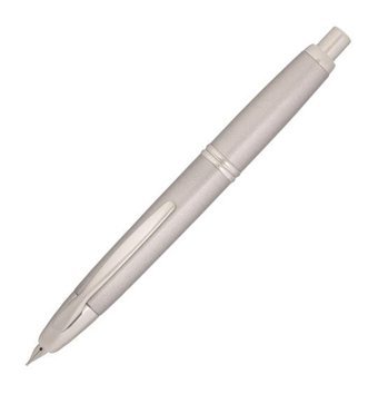 Pilot Capless 18K Altın Uç Rhodium Trim Gümüş Dolma Kalem