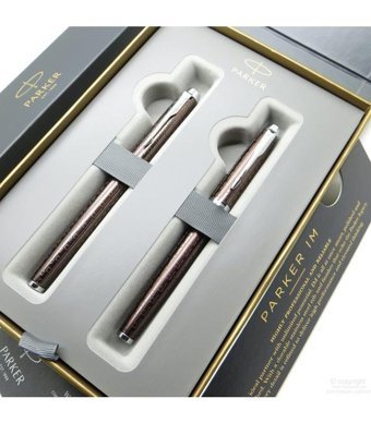 Parker Premium Desenli Bakır Bronz Dolma Kalem