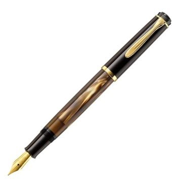 Pelikan M Uç 200 Serisi Marble Brown Dolma Kalem
