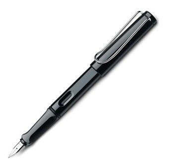 Lamy Safari Parlak Siyah 19-Ef Dolma Kalem