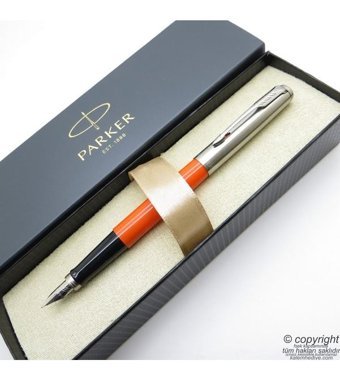 Parker Jotter Original Turuncu Dolma Kalem