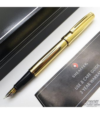 Sheaffer Prelude 23 Ayar Altın Kaplama Dolma Kalem