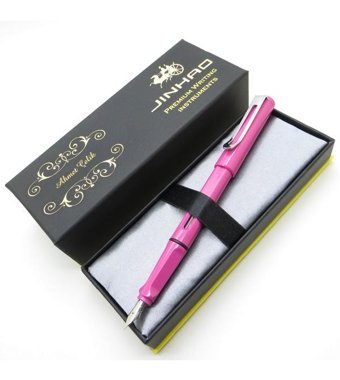 Jinhao Parlak Pembe Dolma Kalem