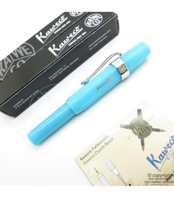 Kaweco 10001877 Frosted Sport Mavi Turkuaz e Dolma Kalem