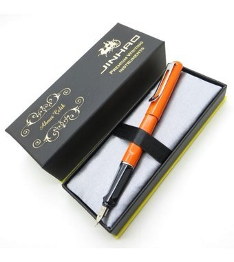 Jinhao Tam Metal Turuncu Dolma Kalem