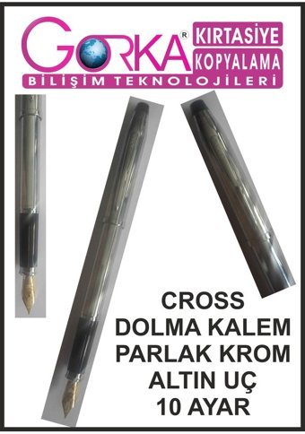 Cross Century Iı 3509-Ms Parlak Krom-10 Karat Uç Dolma Kalem