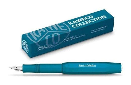 Kaweco Klasik Sport Cyan Blue M Uç 1000.2334 Dolma Kalem
