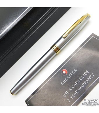 Sheaffer Sagaris Mat Krom Altın Dolma Kalem