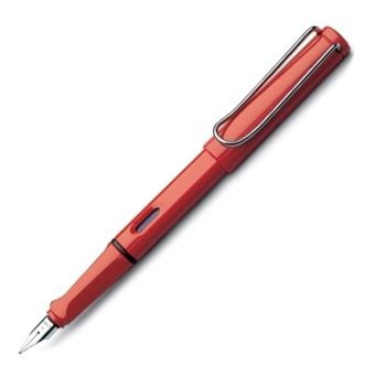 Lamy Safari Kırmızı F Uç Dolma Kalem
