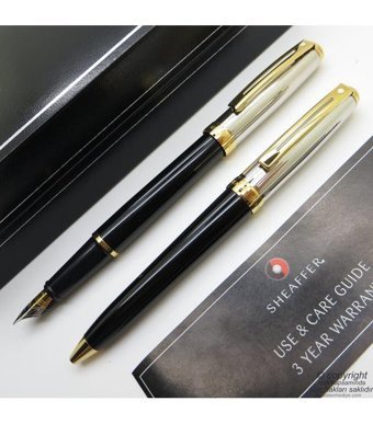 Sheaffer Prelude Paladyum Altın Dolma Kalem