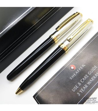 Sheaffer Prelude Paladyum Altın Dolma Kalem