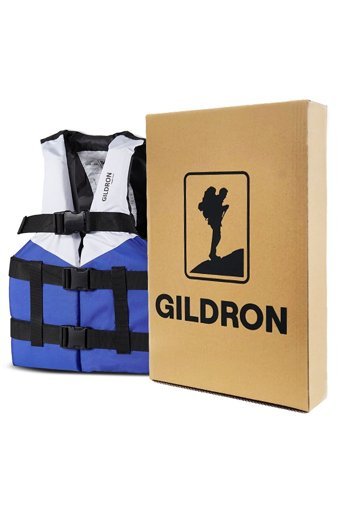 Gildron GDR-101 50 Newton Sertifikalı Profesyonel Yetişkin Lacivert - Gri Can Yeleği