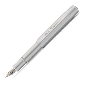 Sanatcreative Kaweco Al Sport Gümüş Rengi Medium Uç 10000089 Dolma Kalem