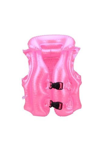 Buradanaldım Şişme Çocuk Pembe Can Yeleği