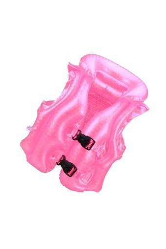 Buradanaldım Şişme Çocuk Pembe Can Yeleği