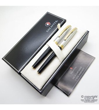 Sheaffer Sagaris Krom Altın Dolma Kalem