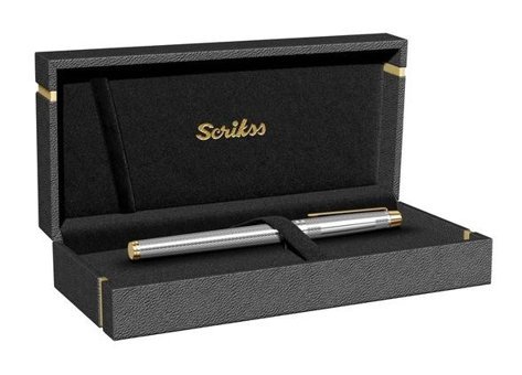 Scrikss 722W Gold Krom Dolma Kalem