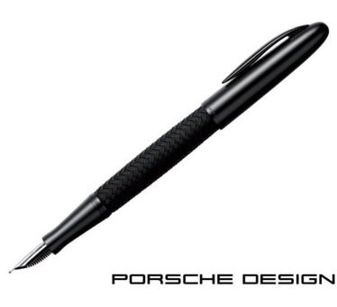 Porsche Desıng Tecflex Siyah-Çelik P3110 Dolma Kalem
