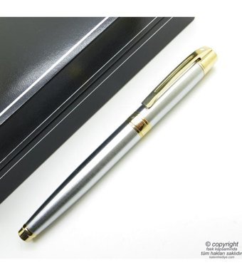 Sheaffer 300 Brus Krom Altın Dolma Kalem