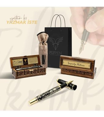 Flypen Gaziantep Hediyelik Seti Dolma Kalem