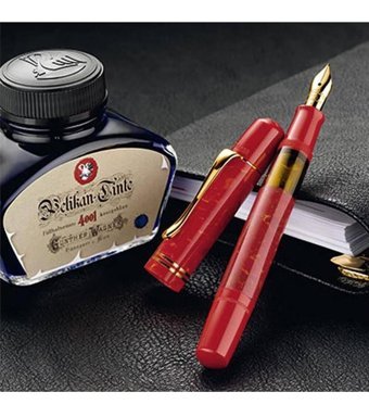 Pelikan M101N Bright Red Special Edition M Uç Dolma Kalem