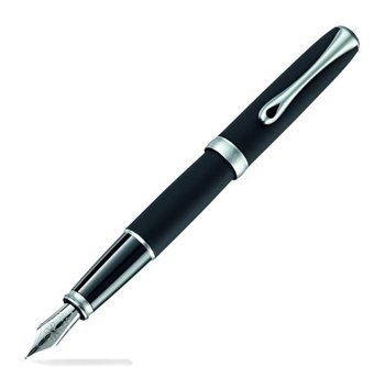 Diplomat D20000.370 Excellence A Lapis Siyah Mat Krom M Kale Dolma Kalem