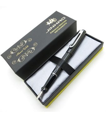 Jinhao Tam Metal Siyah Dolma Kalem