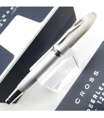 Cross At0706-3 Peerless 125 Brushed Platinyum Dolma Kalem