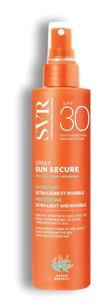 Svr Sun Secure 30 Faktör Tüm Ciltler İçin Nemlendirici Suya Dayanıklı Yüz Güneş Kremi 200 ml