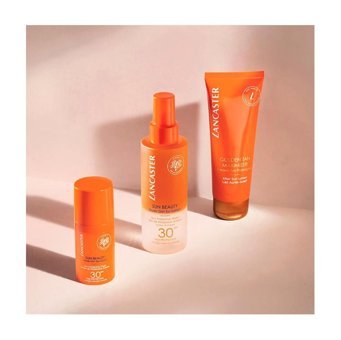 Lancaster 30 Faktör Tüm Ciltler İçin Leke Karşıtı Nemlendirici Yağsız Suya Dayanıklı Yüz Güneş Kremi 150 ml
