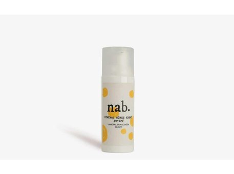 Nab. 50 Faktör Tüm Ciltler İçin Nemlendirici Suya Dayanıklı Yüz Güneş Kremi 50 ml