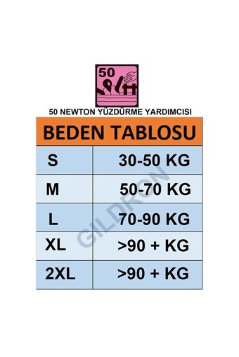Mesica GDR 100 50 Newton Sertifikalı Profesyonel Yetişkin Gri - Kırmızı L Can Yeleği