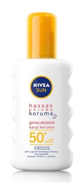 Nivea 50 Faktör Hassas Ciltler İçin Güneş Kremi 200 ml