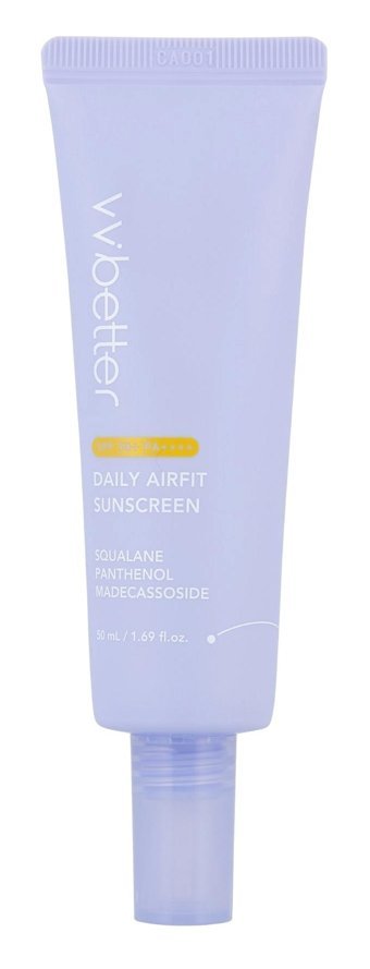 Vvbetter 50 Faktör Tüm Ciltler İçin Leke Karşıtı Nemlendirici Yağsız Suya Dayanıklı Yüz ve Vücut Güneş Kremi 50 ml