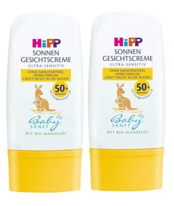 Hipp Babysanft 30 Faktör Tüm Ciltler İçin Nemlendirici Suya Dayanıklı Yüz ve Vücut Güneş Kremi 2x30 ml