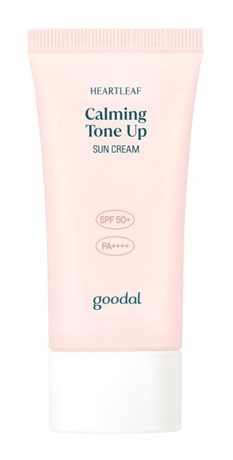 Goodal Calming Tone Up Renkli 50 Faktör Tüm Ciltler İçin Nemlendirici Kapatıcılı Suya Dayanıklı Yüz Güneş Kremi 50 ml