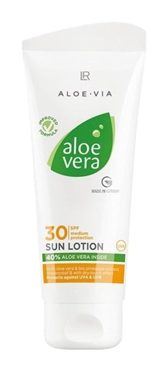 Lr 30 Faktör Tüm Ciltler İçin Leke Karşıtı Nemlendirici Yağsız Suya Dayanıklı Yüz ve Vücut Güneş Losyonu 50 ml