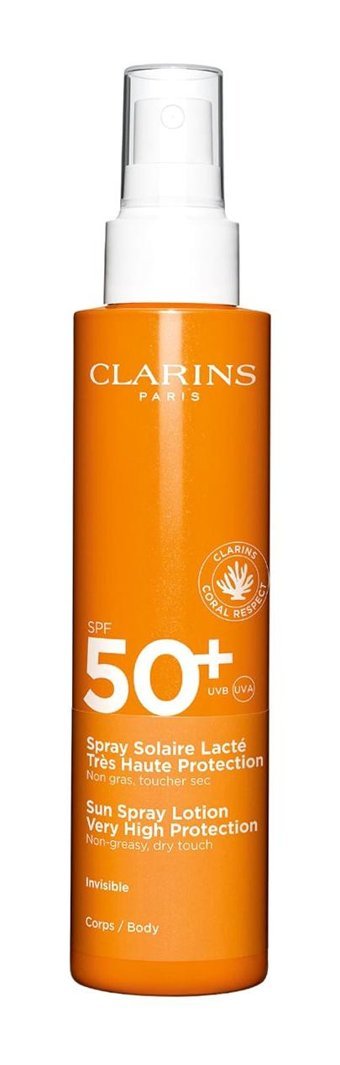 Clarins 50 Faktör Tüm Ciltler İçin Nemlendirici Suya Dayanıklı Yüz Güneş Kremi 150 ml