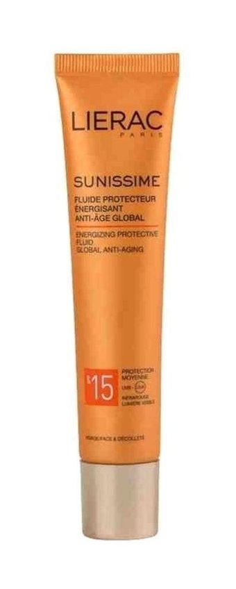 Lierac Sun 50 Faktör Tüm Ciltler İçin Leke Karşıtı Nemlendirici Yağsız Suya Dayanıklı Yüz ve Vücut Güneş Kremi 40 ml